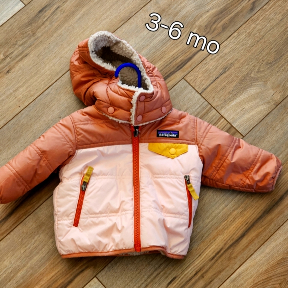3-6 month girls patagonia jacket